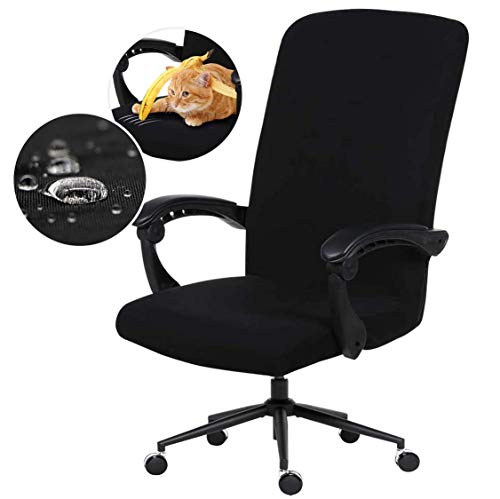 Modern Water Resistant Stretch Computer Office Chair Cover with resilient Essentials