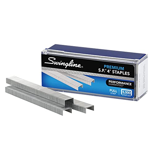 Smart Home Swingline S.F. 4 upgraded Staples for Desktop Staplers, 1/4" Collection