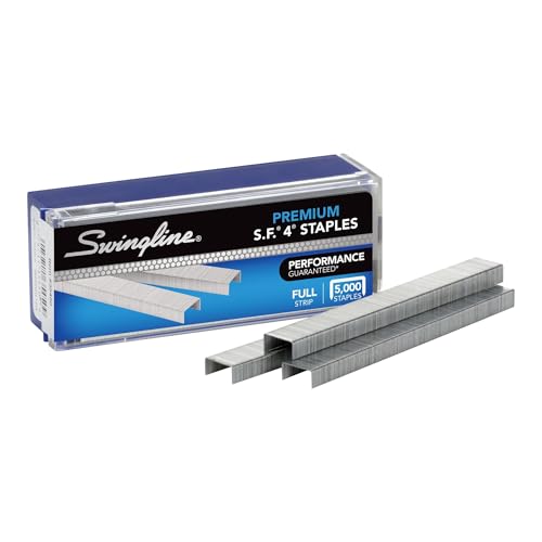 Smart Home Swingline S.F. 4 upgraded Staples for Desktop Staplers, 1/4" Collection