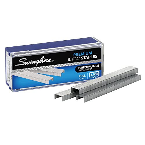 Smart Home Swingline S.F. 4 upgraded Staples for Desktop Staplers, 1/4" Collection