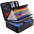 refined ENGPOW Fireproof File Organizer Bag with 13 Essentials