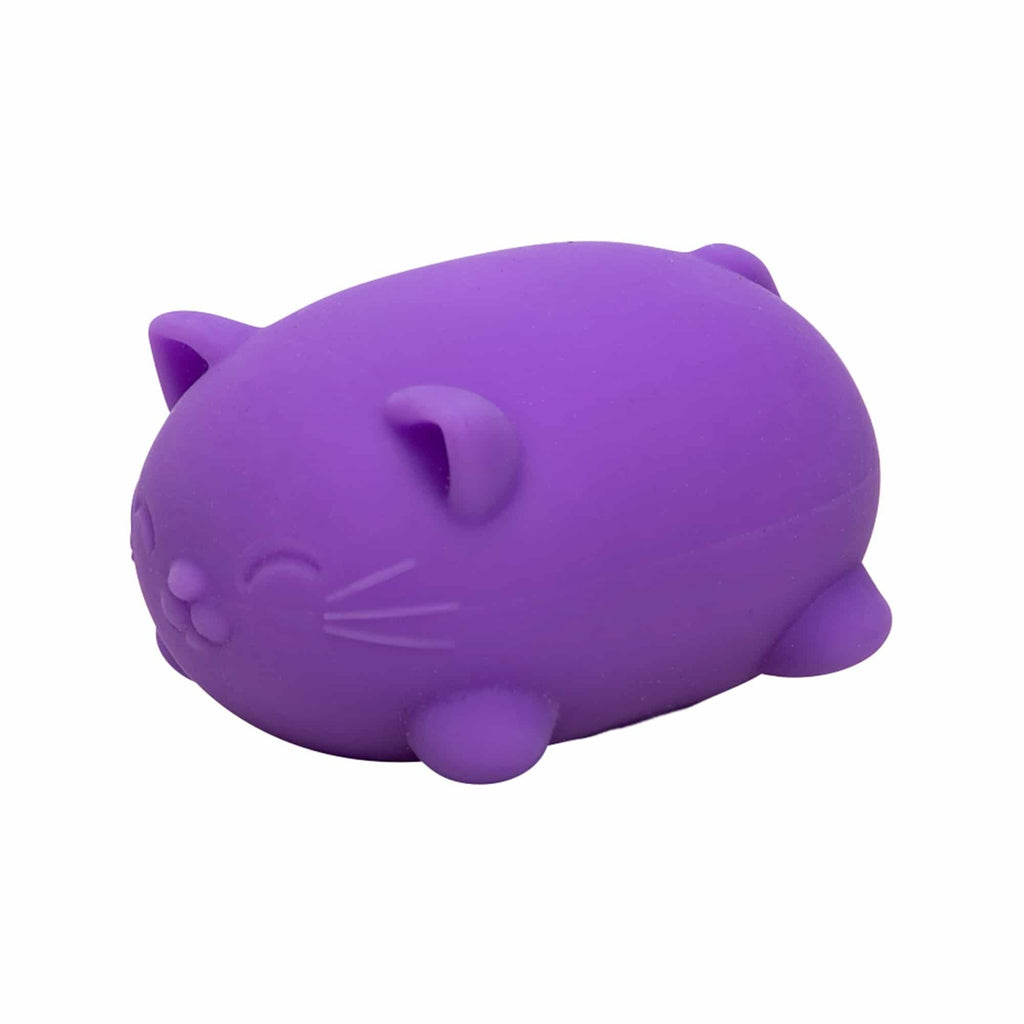 Adorable Character Cool Cats NeeDoh | Select Morning Crest - Purrfect Cat Squishy Character Stress Toy Detail