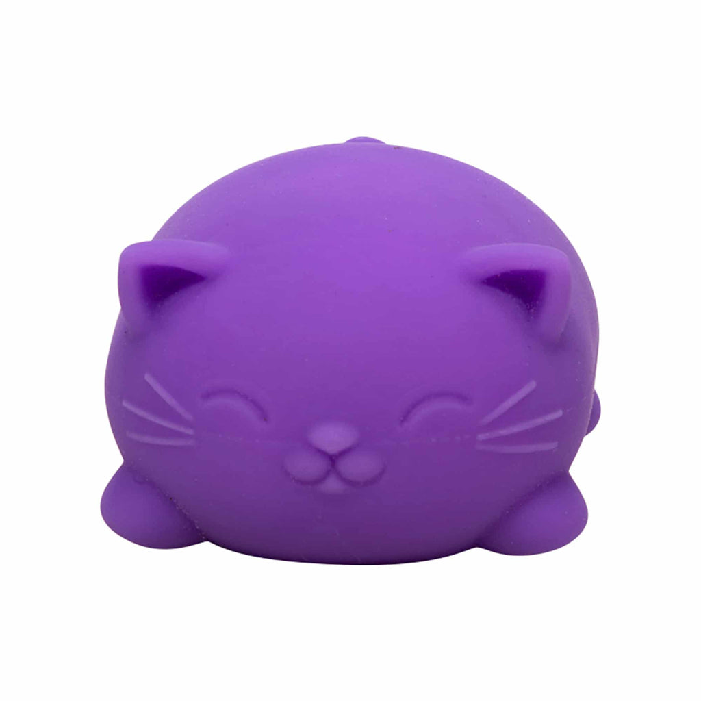 Adorable Character Cool Cats NeeDoh | Select Morning Crest - Purrfect Cat Squishy Character Stress Toy Detail