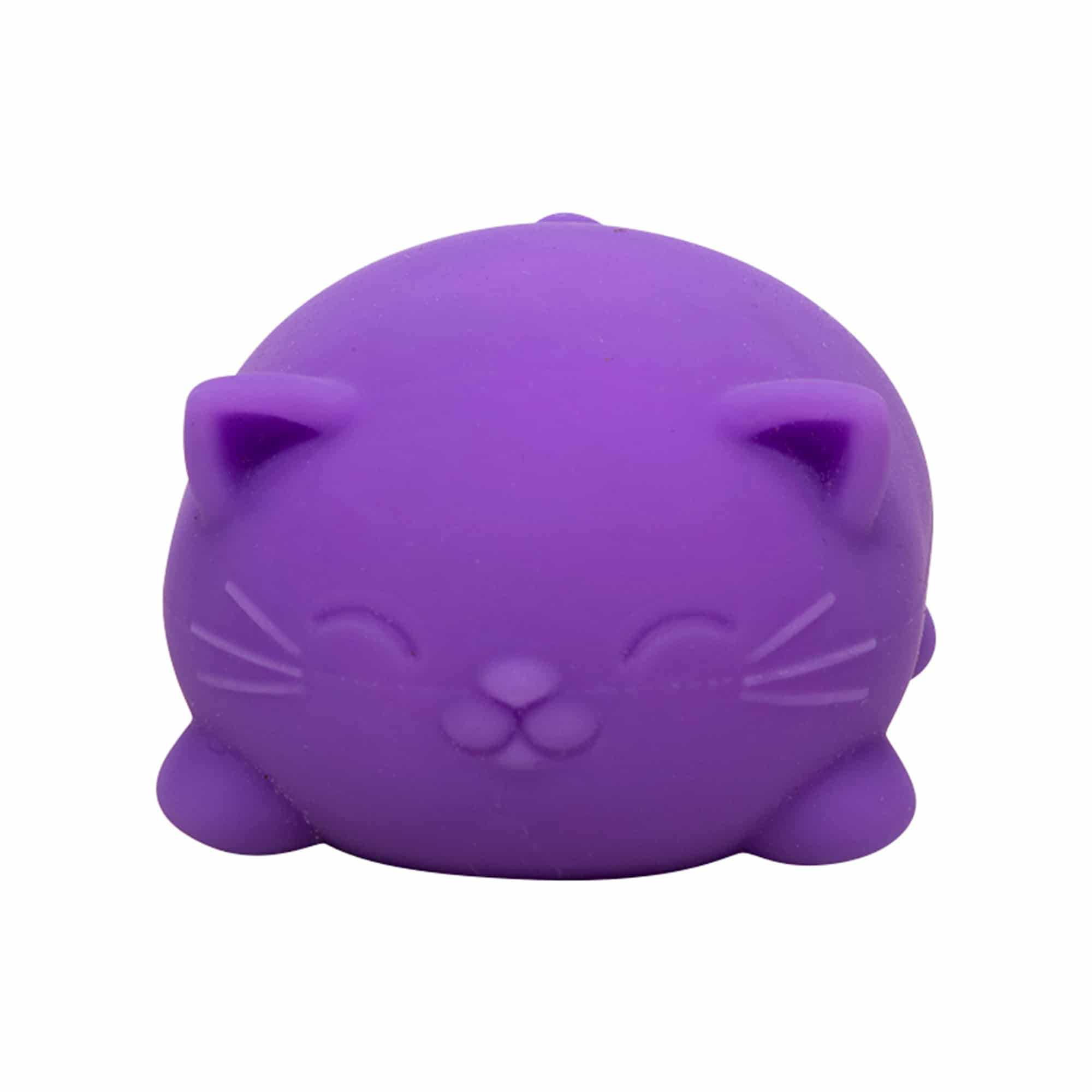 Adorable Character Cool Cats NeeDoh | Select Morning Crest - Purrfect Cat Squishy Character Stress Toy Detail