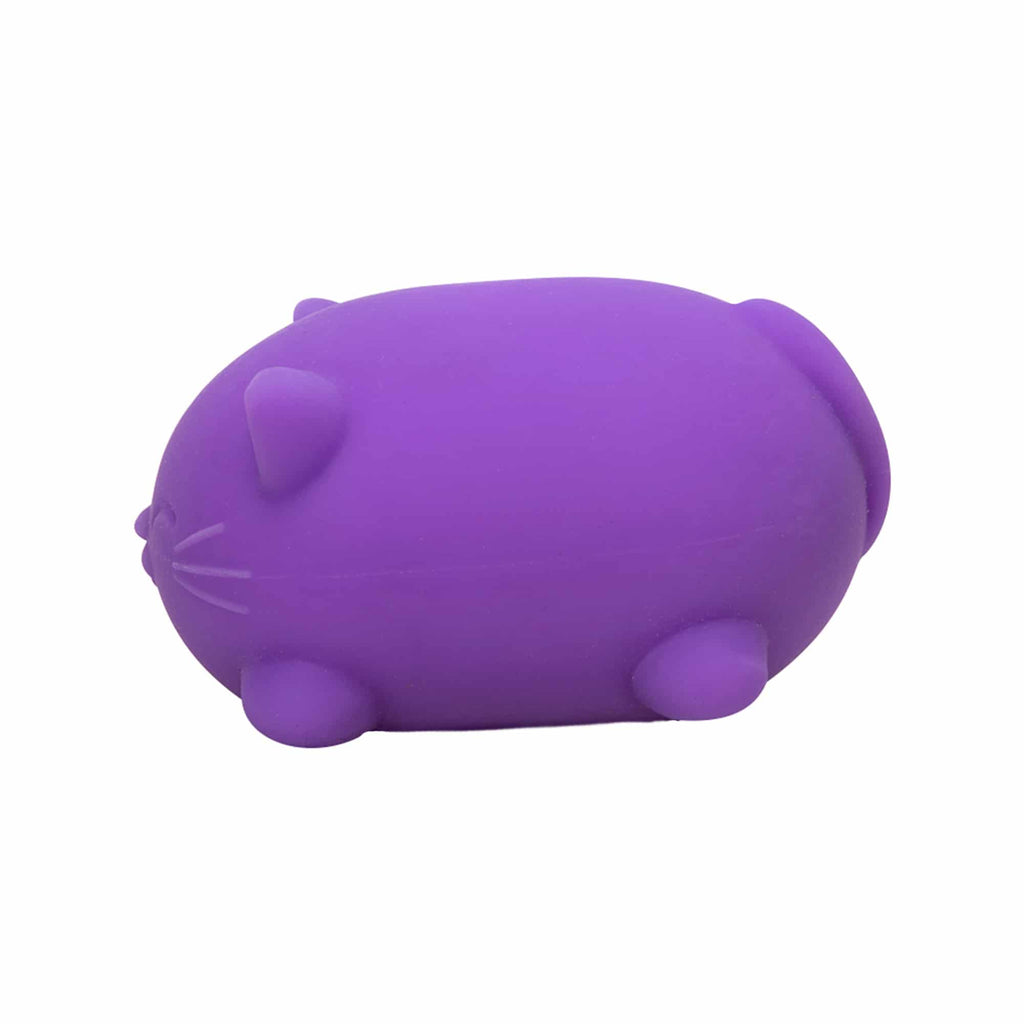Adorable Character Cool Cats NeeDoh | Select Morning Crest - Purrfect Cat Squishy Character Stress Toy Detail