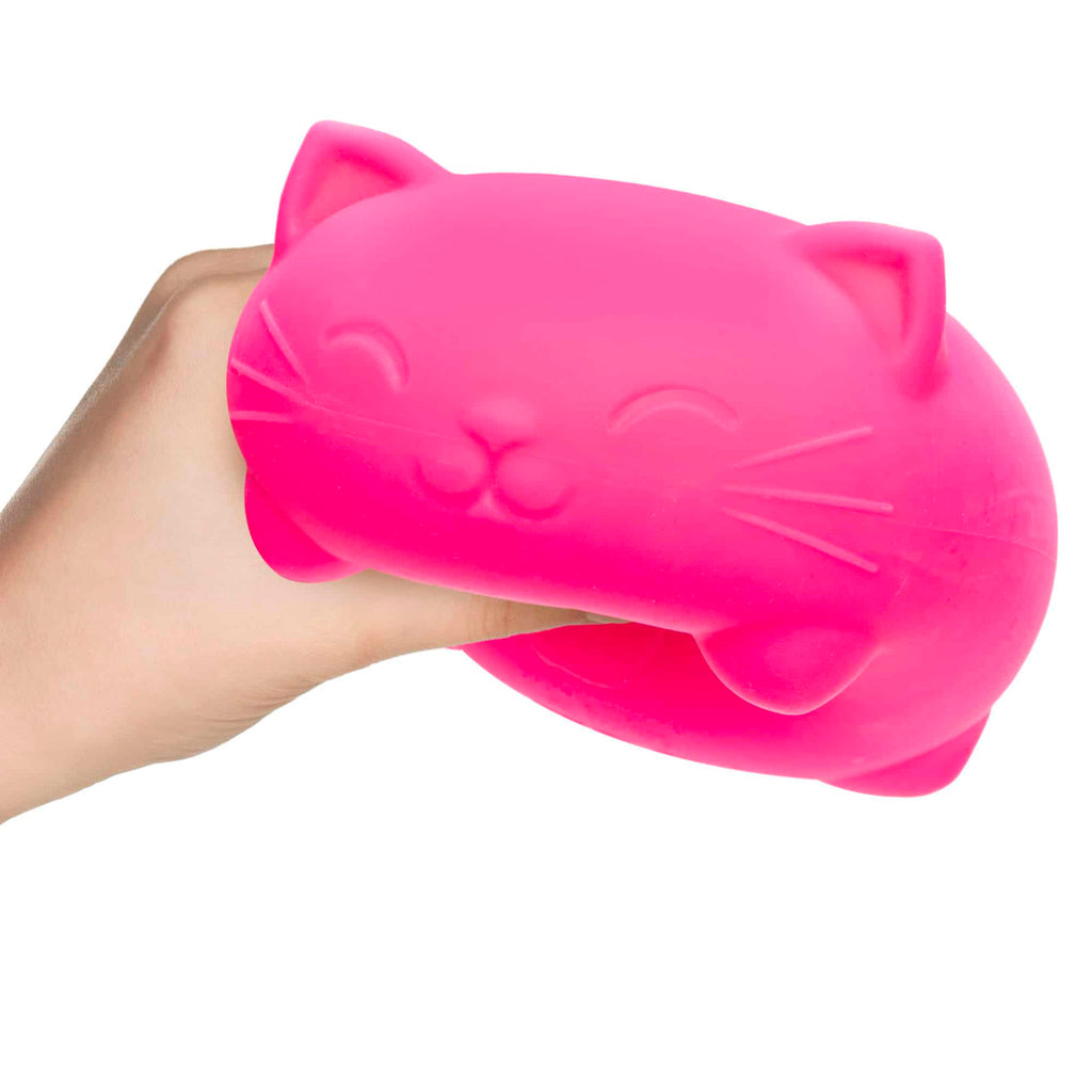 Fun Fidget Monster Super NeeDoh Cool Cats | Select Opal Prairie - Collectible Shaggy Monster Squishable Toy Detail