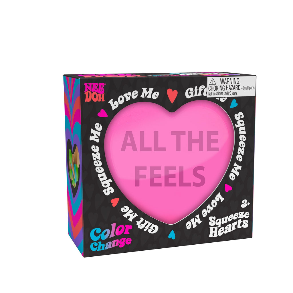 Fun Food Fidget NeeDoh Color Change Squeeze Heart | Reserve Opal Summit - Fun Food Fidget Cookie Squishable Toy Detail