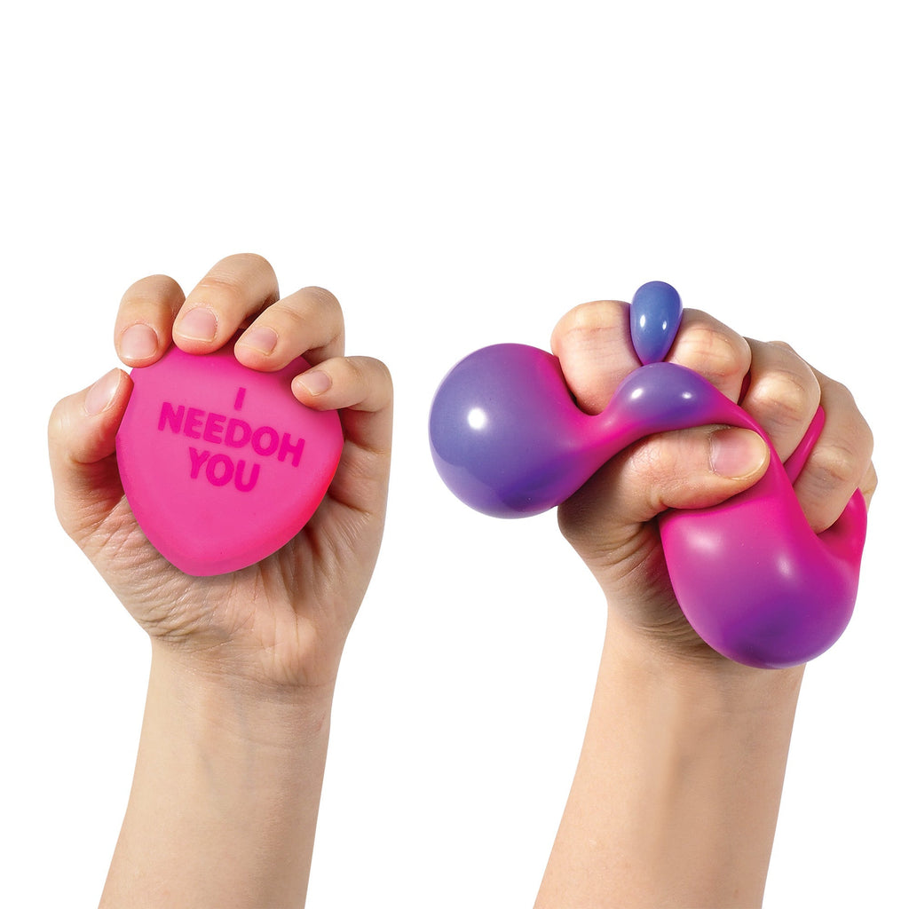 Fun Food Fidget NeeDoh Color Change Squeeze Heart | Reserve Opal Summit - Fun Food Fidget Cookie Squishable Toy Detail