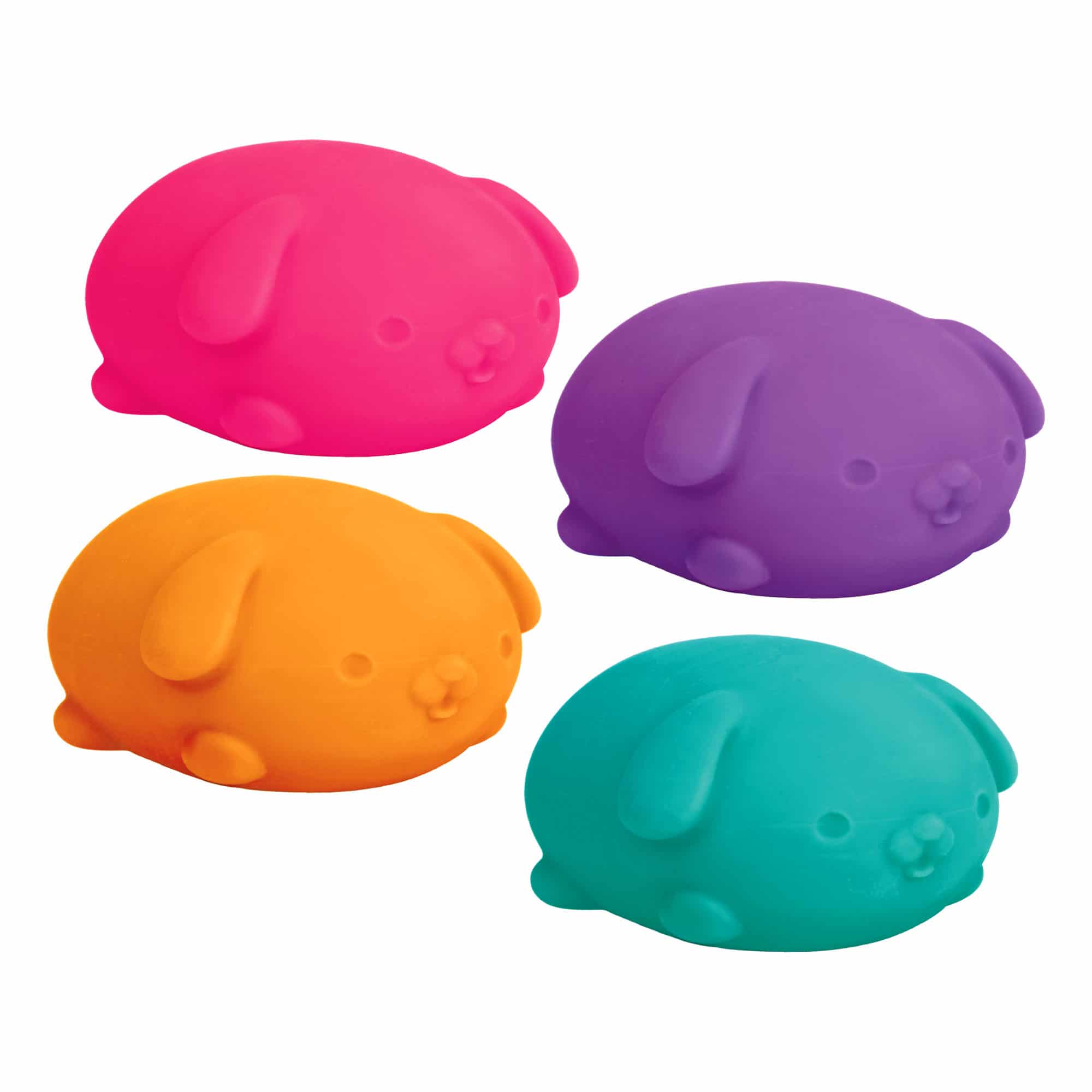 Purrfectly Squishy NeeDoh Funky Pup | Collection Canyon Shore - Purrfect Cat Squishy Character Stress Toy - Surprise Me! (Random Color)