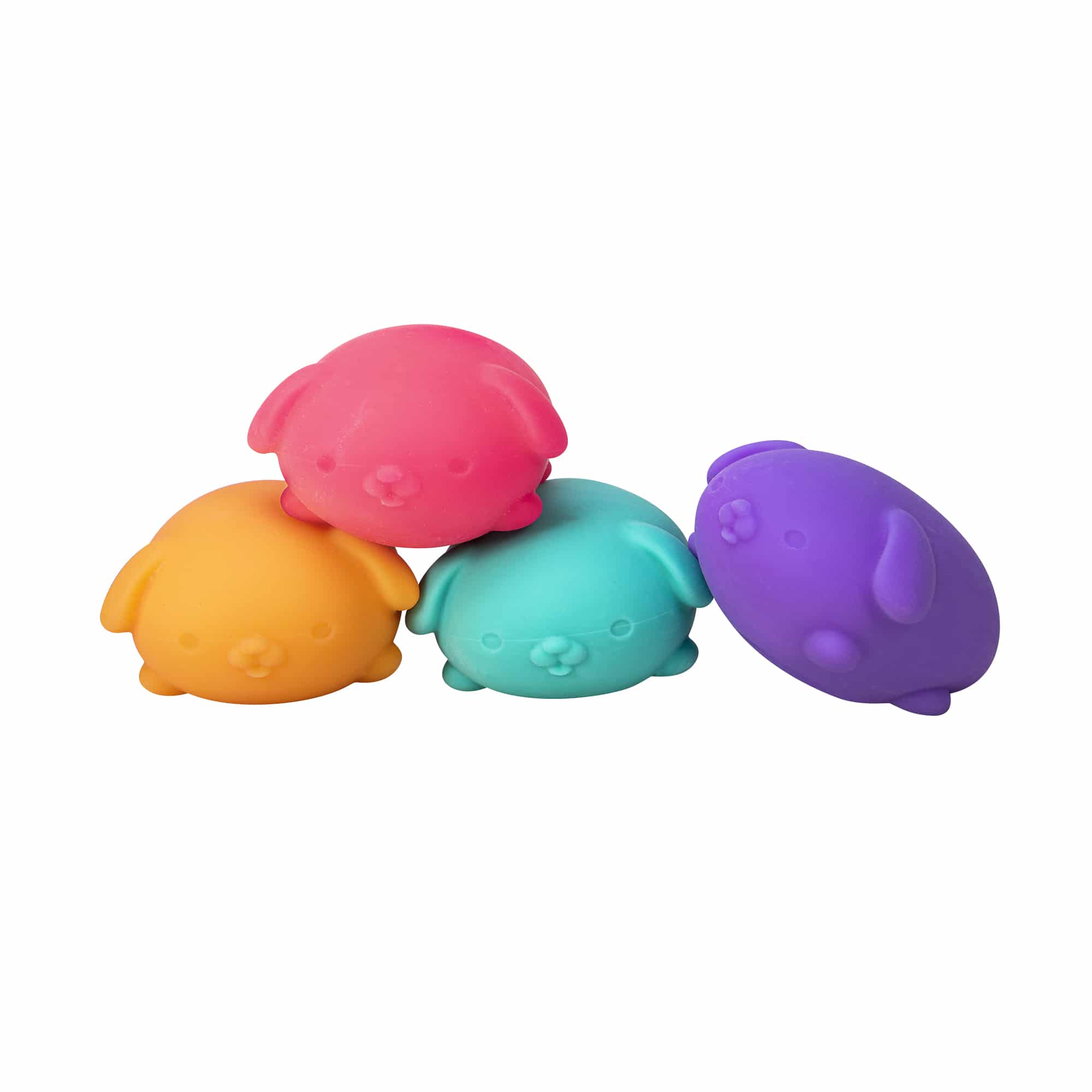 Purrfectly Squishy NeeDoh Funky Pup | Collection Canyon Shore - Purrfect Cat Squishy Character Stress Toy Detail