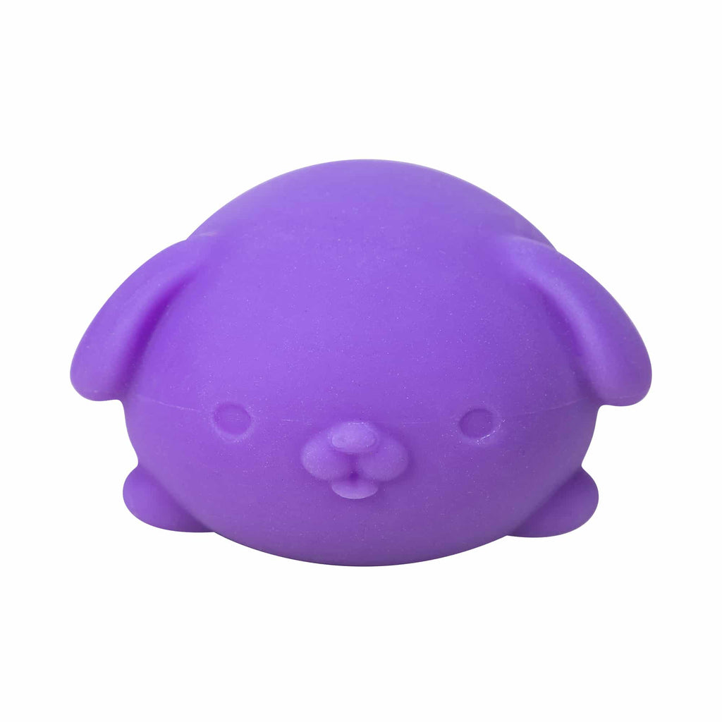 Purrfectly Squishy NeeDoh Funky Pup | Collection Canyon Shore - Purrfect Cat Squishy Character Stress Toy Detail