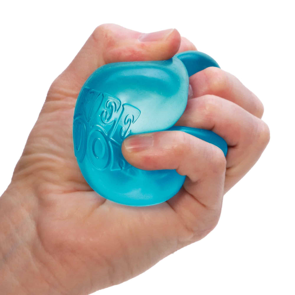 Ice-Cube Texture NeeDoh Nice Cube | Series Elm Bridge - Translucent Jelly Cool Cube Sensory Toy Detail