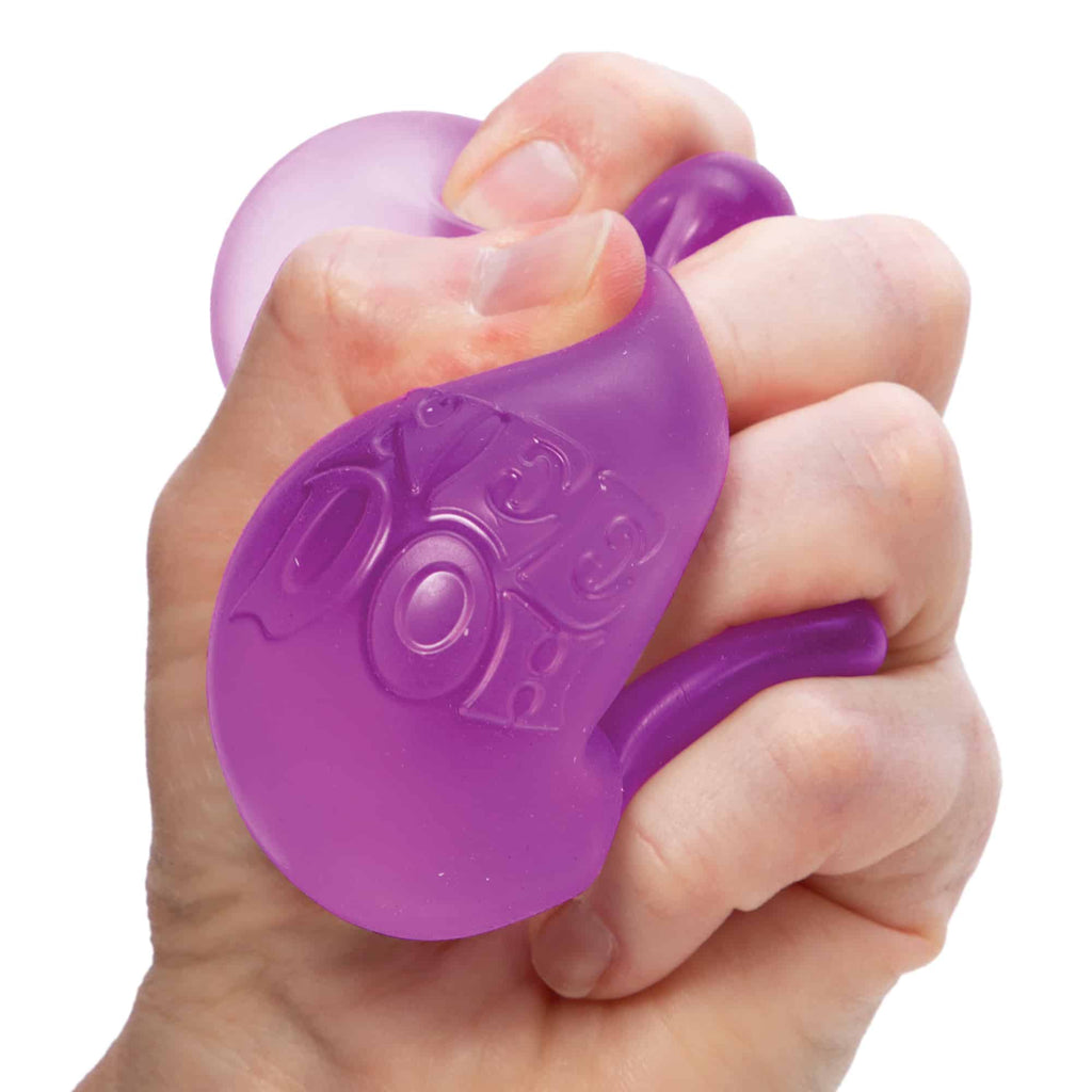 Ice-Cube Texture NeeDoh Nice Cube | Series Elm Bridge - Translucent Jelly Cool Cube Sensory Toy Detail