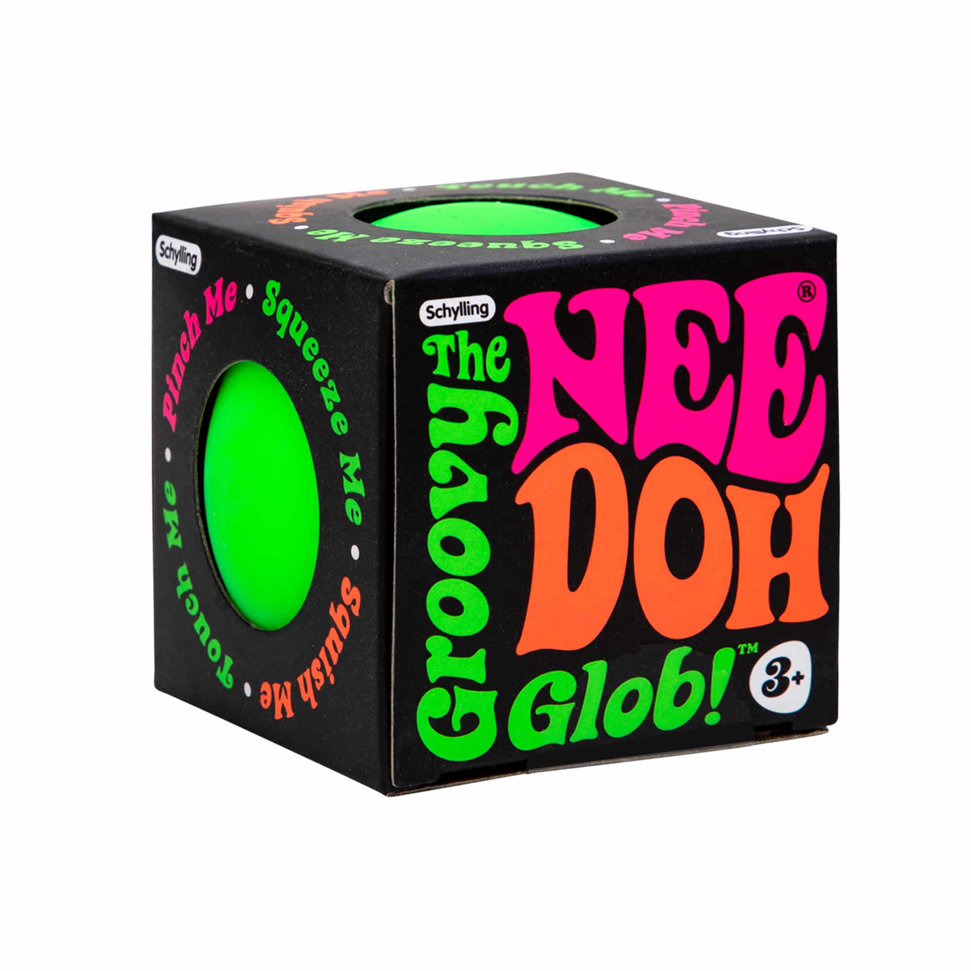 The Groovy Glob NeeDoh | Series Forest Bloom - Super-Squishy Classic NeeDoh Ball for Anxiety - Surprise Me! (Random Color)