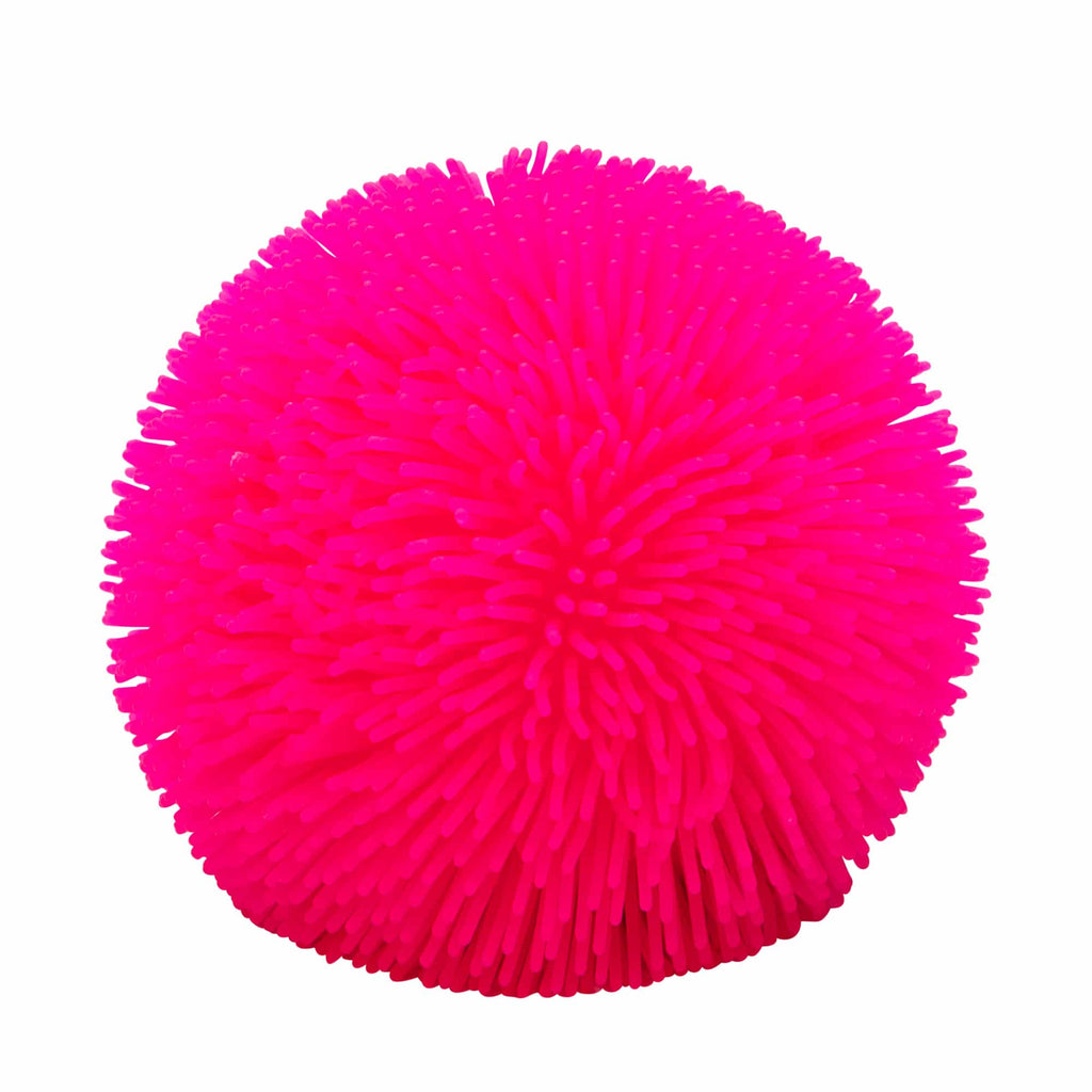 Spiky Ribbed Shaggy NeeDoh | Collection Winter Creek - Fuzzy Flocked Textured Sensory Fidget Ball Detail
