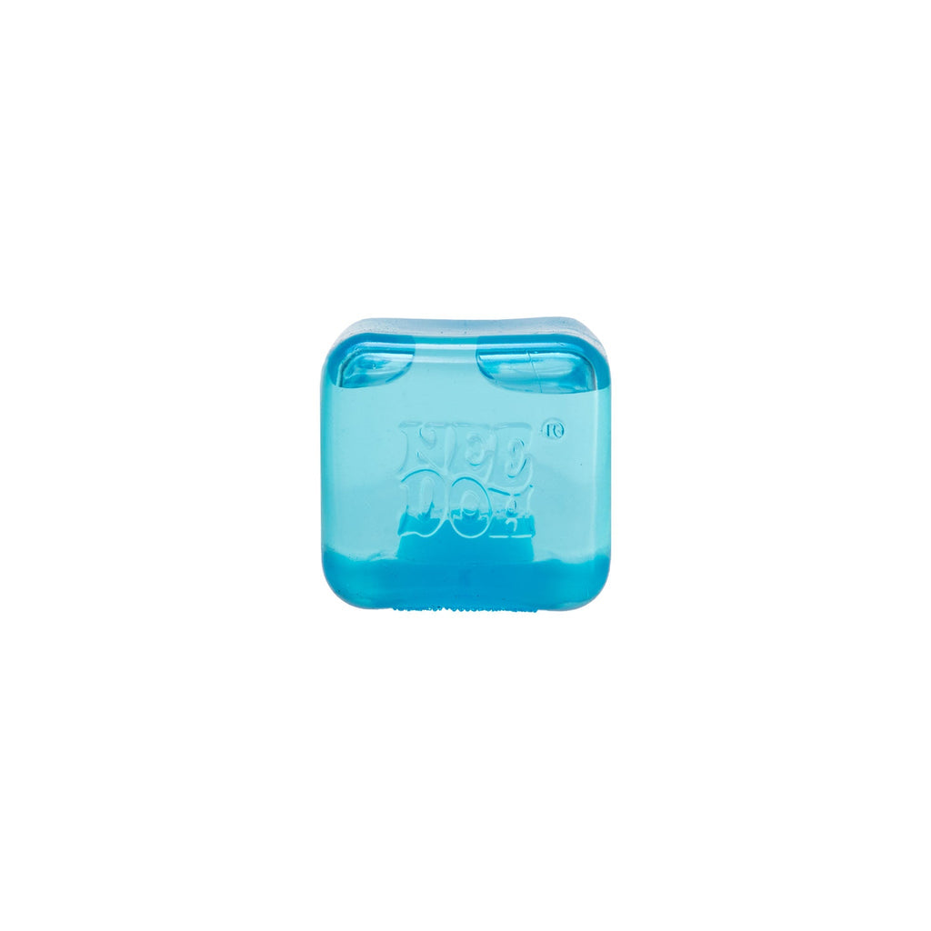Ice-Cube Texture NeeDoh Nice Ice Baby | Series Canyon Trail - Nice Cubes Clear Satisfying Crunch Stress Toy Detail