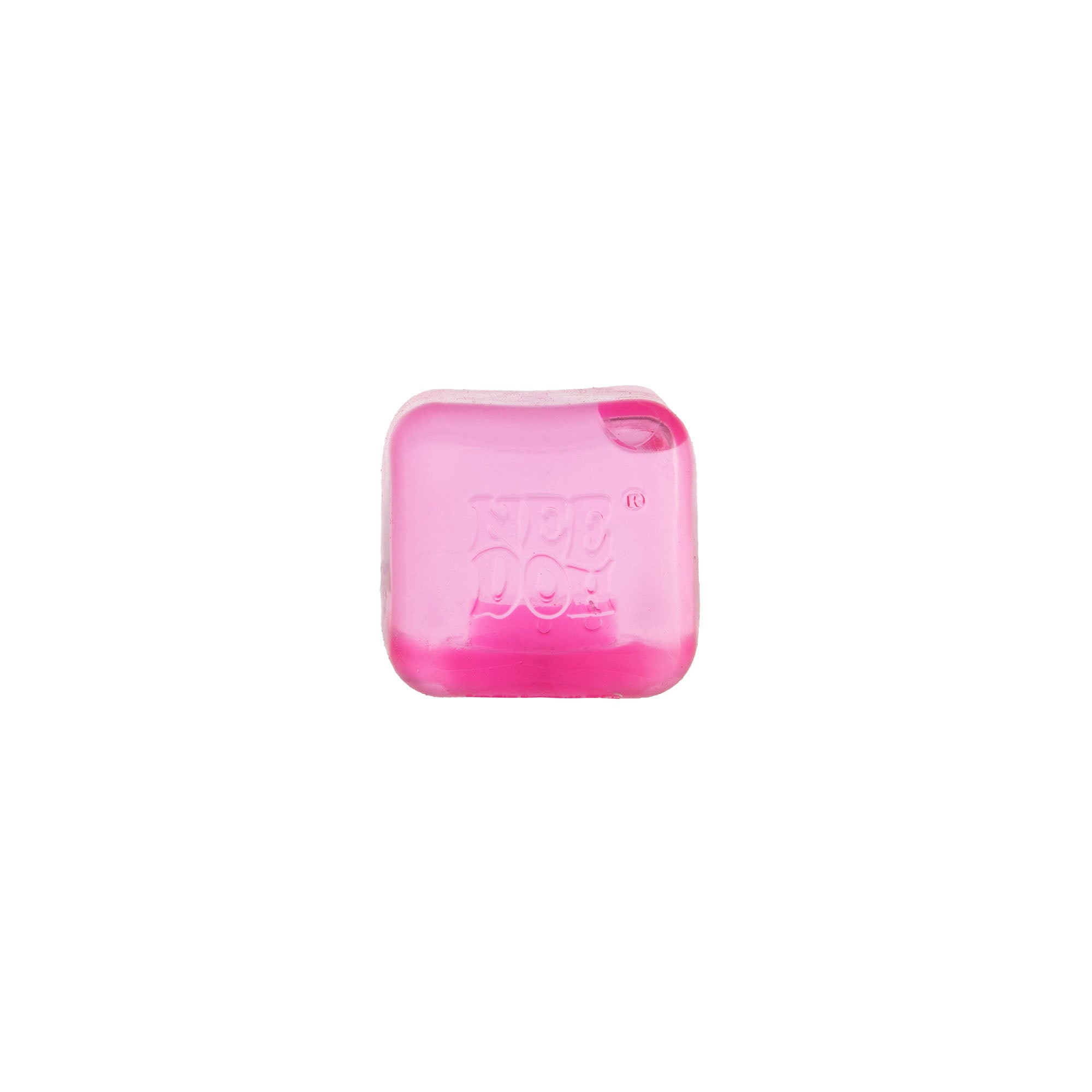 Ice-Cube Texture NeeDoh Nice Ice Baby | Series Canyon Trail - Nice Cubes Clear Satisfying Crunch Stress Toy Detail