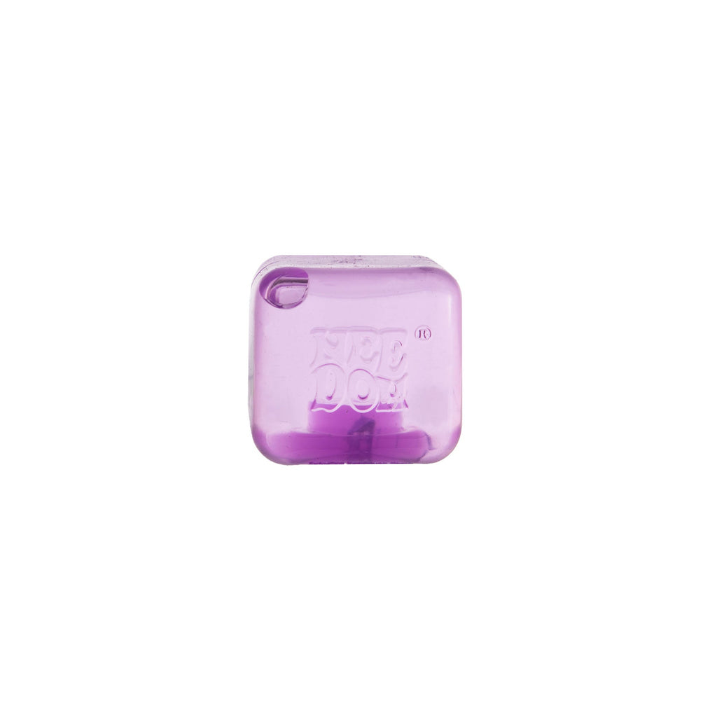 Ice-Cube Texture NeeDoh Nice Ice Baby | Series Canyon Trail - Nice Cubes Clear Satisfying Crunch Stress Toy Detail